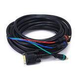 Monoprice Canada Cab 6025 All Component Video Cables VGA to 3 RCA Component Video Cable HD15 3 RCA 6 Lengths Available Monopr