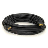 Monoprice Canada Cab 3593 All VGA SVGA Cables Super VGA M F CL2 Rated For In Wall Installation Cable w Ferrites Gold Plated 6