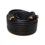 Monoprice Canada Cab 3339 All VGA SVGA Cables Super VGA HD15 M M CL2 Rated Cable w Stereo Audio and Triple Shielding Gold Pla