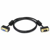 Monoprice Canada Cab 6368 All VGA SVGA Cables Ultra Slim SVGA Super VGA 30 32AWG M F Monitor Cable w ferrites Gold Plated Con