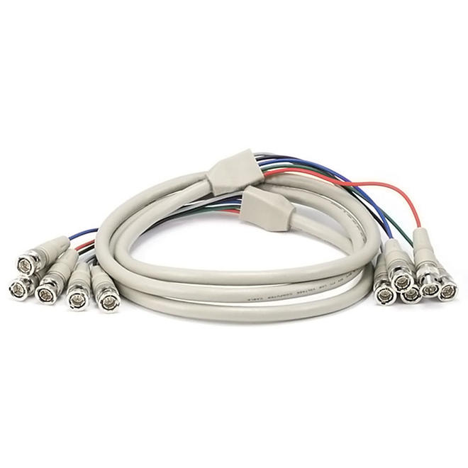 Monoprice Canada Cab 91 All RCA BNC 13W3 Video Cables 5BNC RGB to 5BNC RGB Video Cable 3 Lengths Available Monoprice