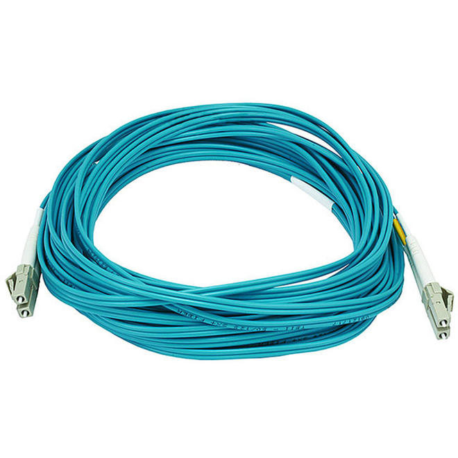 10Gb Fiber Optic Cable, OM3 LC/LC, Multi Mode, Duplex (50/125 Type