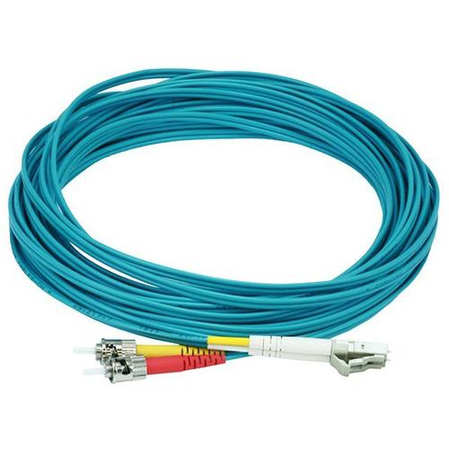 Monoprice Canada Cab 6840 Fiber Optic Cables Fiber Optic Cable OM1 LC ST Multi Mode Duplex 20 Meter 62 5 125 Type Orange Mono