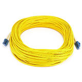 Monoprice Canada Cab 5217 All Fiber Optic Cables Fiber Optic Cable LC LC Single Mode Duplex Yellow 7 Lengths Available Monopr