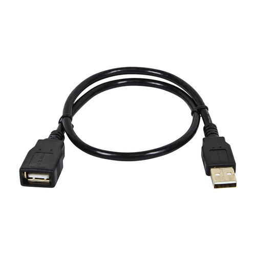Monoprice Canada Cab 5431 USB 2 0 1 5ft USB 2 0 A Male to A Female Extension 28 24AWG Cable Gold Plated Monoprice