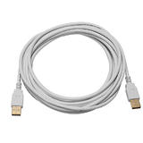 Monoprice Canada Cab 8609 All USB 2 0 USB 2 0 A Male to A Male 28 24AWG Cable Gold Plated WHITE 5 Lengths Available Monoprice