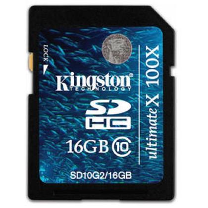 Kingston® Class 10 Flash Memory Card, 16 Go