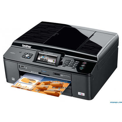 MFC-J835DW Inkjet All-in-One Printer With Brother LC75 New OEM Ink Cartridge Value Pack