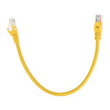 PrimeCables AT C5 1YE Cat5e Network Cable 1FT Yellow High Quality Cat5e 350MHz UTP RJ45 Ethernet Bare Copper Network Cable Ne