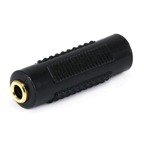 Monoprice Canada Cab 7230 Audio Adapters 3 5mm Stereo Jack to 3 5mm Stereo Jack Adapter Gold Plated Monoprice