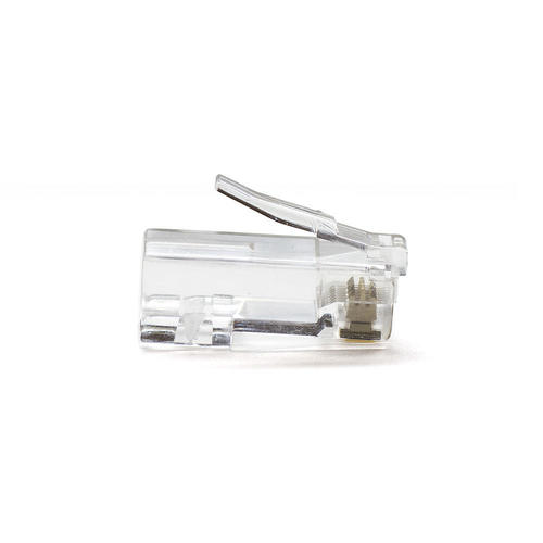 PrimeCables Cab 7266 Cat6 6a RJ 45 Jacks Cat6 Plug Solid W Insert 50U 100pcs Bag PrimeCables