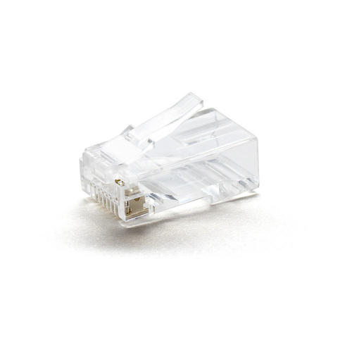 PrimeCables Cab 7267 Cat6 6a RJ 45 Jacks Cat6 Plug Stranded W Insert 50U 100pcs Bag PrimeCables