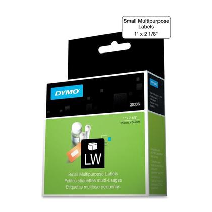 DYMO 30336 Original Multi-purpose Labels, Black on White, 1'' x 2