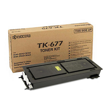 677 香合　4客　未使用 Kyocera-Mita TK-677 originale Black Toner Cartridge