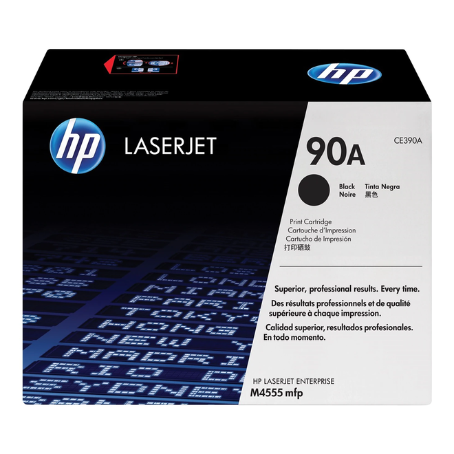 HP CE390A OEM LaserJet Enterprise 600 M602 Series HP 90A CE390A Original Black Toner Cartridge