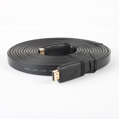 StarTech 15ft Flat High Speed HDMI® Cable with Ethernet - HDMI - M/M
