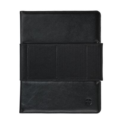 Trexta® Leather Rotating Folio for iPad 2, Black