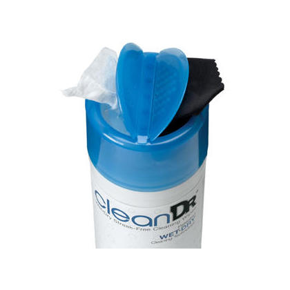 DIGITAL INNOVATIONS CLEANDR WET/DRY STREAK-FREE WIPES [70-PACK]