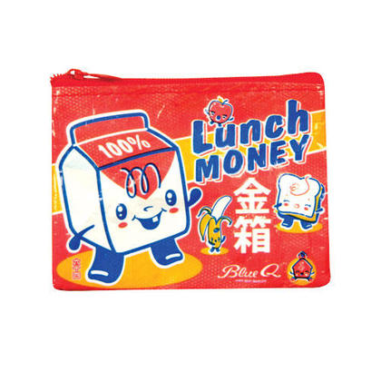 Blue Q® Lunch Money Coin Purse