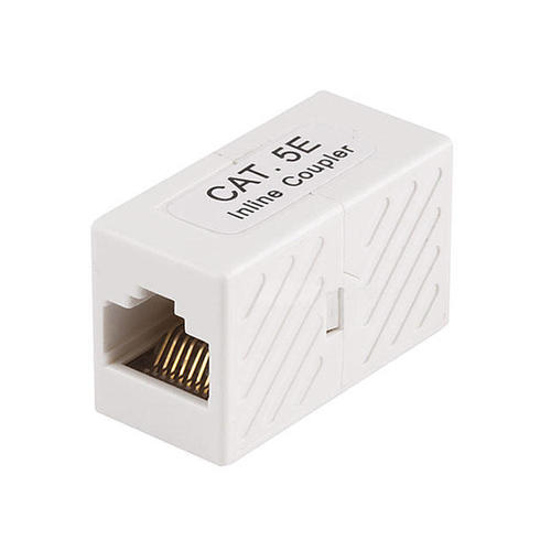 Monoprice Canada Cab 7284 Inline Couplers T Adapters 8P8C RJ45 Cat5e Inline Coupler White Monoprice