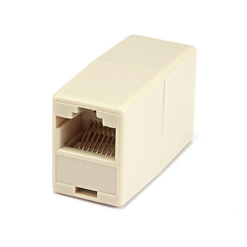 Monoprice Canada Cab 7279 Inline Couplers T Adapters RJ 45 8P8C Reverse Inline Coupler Beige Monoprice
