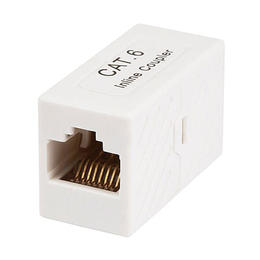 Small d2d68 monoprice canada cab 7286 inline couplers t adapters 8p8c rj45 cat6 inline coupler white monoprice 