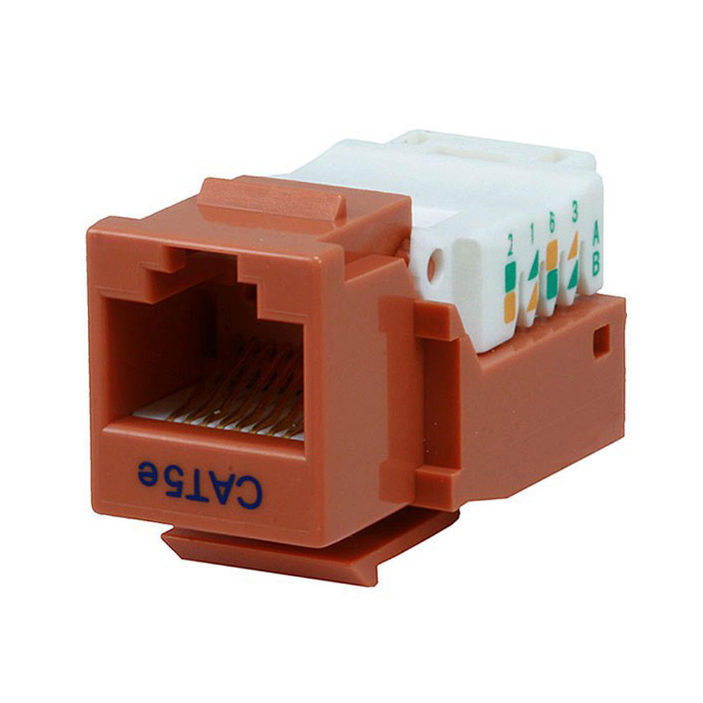 Cat5e RJ45 Toolless Keystone Jack Blue Monoprice®