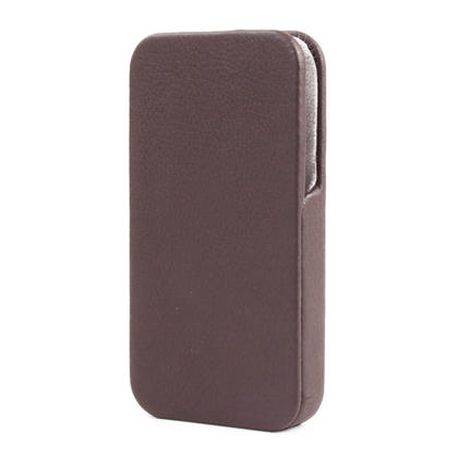 iPhone 4/4S Étui vertical en cuir Flip (Brown)