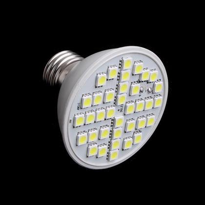 110V Ultra Bright 36LEDs 6W E27 LED SMD White Light Bulb Lamp (video presentation)