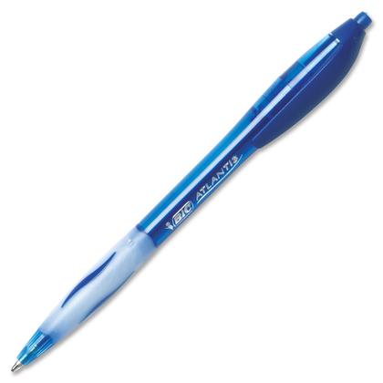 BiC® Atlantis Retractable Pen - Blue Ink