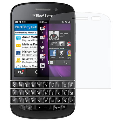 Final Sale! Blackberry Q10 Transparent Screen Protector