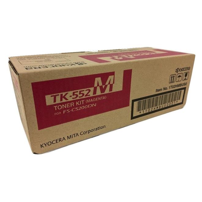 Kyocera Mita TK552M OEM FS C5200DN Kyocera Mita TK 552M originale Magenta Toner Cartridge for FS C5200DN Printer