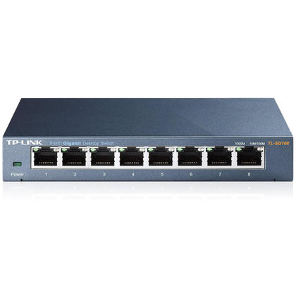 8-Port 10/100/1000Mbps Desktop Unmanaged Switch - TP-LINK®