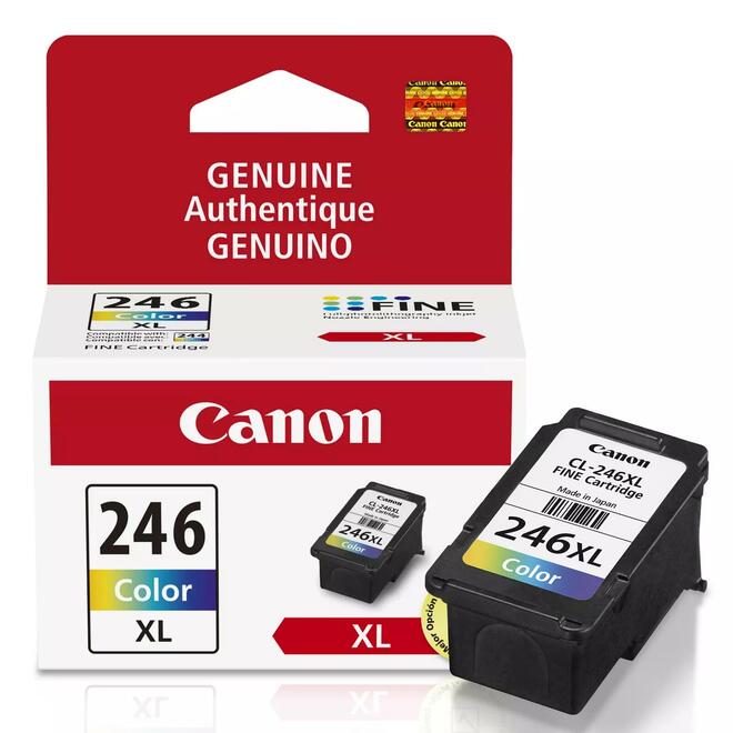 Canon CL 246XL OEM PIXMA MG2420 Canon CL246XL 8280B001 Original Color Ink Cartridge High Yield