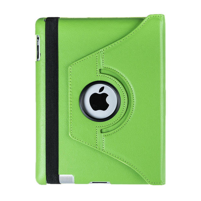 Gala Gala TC 12036GE Cases 360 Degree Rotating PU Leather Case for iPad 2 3 4 Green