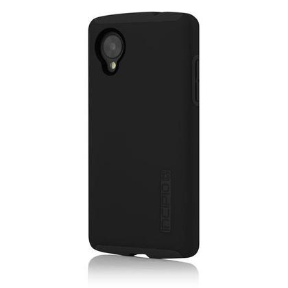 Incipio® DualPro Hard Shell Case with Silicone Core for LG Google Nexus 5, Black