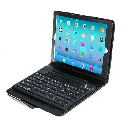 Wireless Bluetooth Keyboard for iPad Air Leather Case