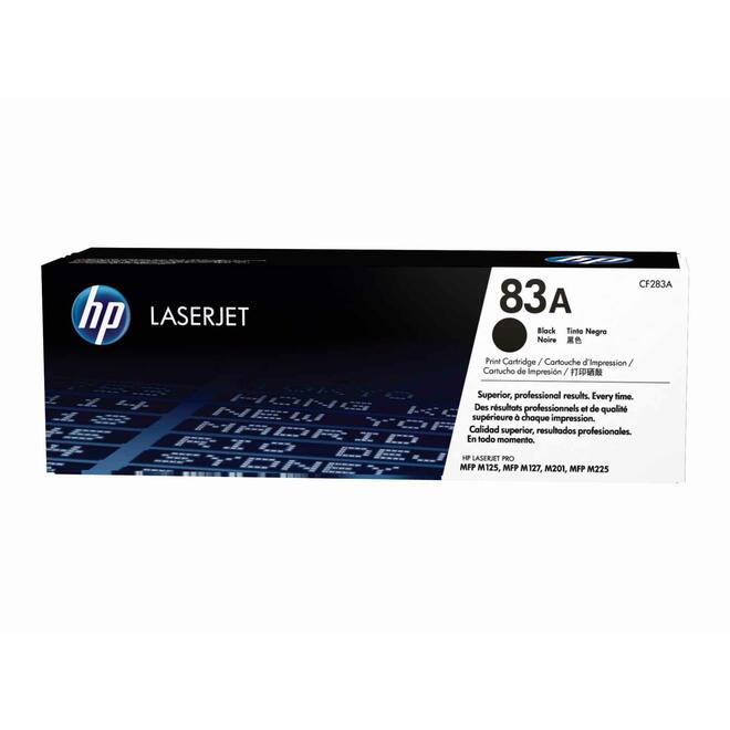 HP CF283A OEM LaserJet Pro MFP M127fn HP 83A Original Black Toner Cartridge CF283A