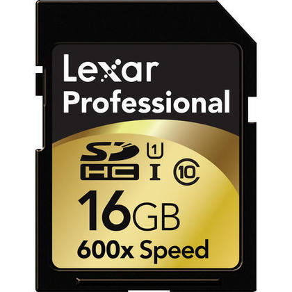 Lexar 16GB 32GB 64GB 128GB 600X SDHC/SDXC Memory Card Professional Class 10  UHS-I
