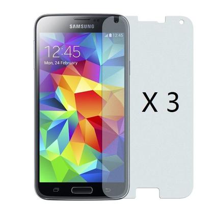 Transparent Screen Protector for Samsung Galaxy S5, 3-pack