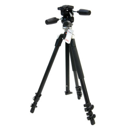 Manfrotto 190XB Tripod with 804RC2 3-Way Pan/Tilt Head Kit