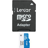 Lexar LSDMIB1NL300A Memory Cards Lexar 16GB 32GB 64GB 300X High Performance microSDHC Memory Card UHS 1