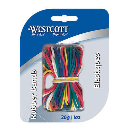 Westcott® Elastic Bands 1 oz./28 g - Assorted Colors