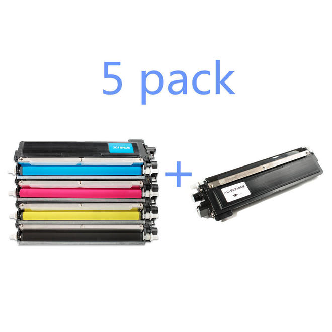 TN210 C 5 PACK DCP 9010CN 5 pack Brother TN 210 2 BK C M Y New Compatible Toner Cartridge Combo Set
