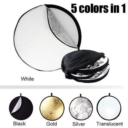 JINBEI 5 in 1 Collapsible Reflector Disc 22” / 56cm