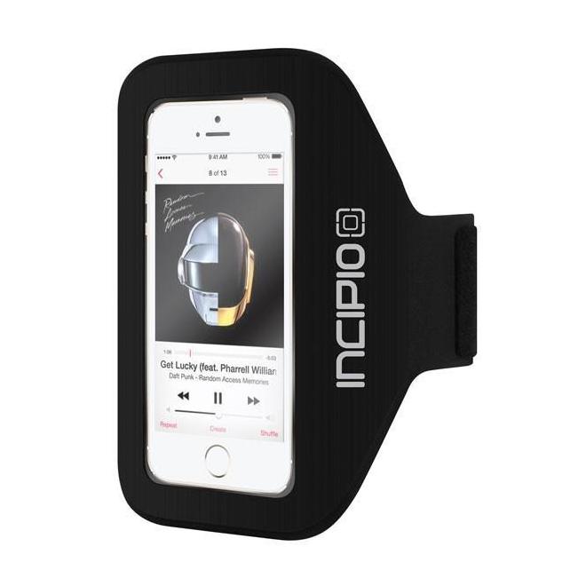 Incipio IPH1066BLK Cases Incipio Performance Excercise Armband for iPhone 5 5S 5C Black