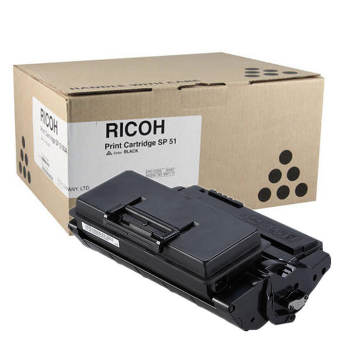 Ricoh Ricoh 402877 BK OEM Aficio SP 5100N Ricoh 402877 402857 Type SP 5100A Original Black Toner Cartridge