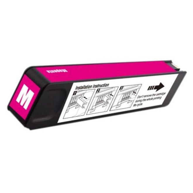 HP D8J08A M OfficeJet Enterprise Color Flow MFP X585z HP 980 D8J08A Remanufactured Magenta Ink Cartridge