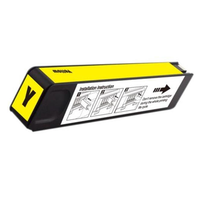 HP D8J09A Y OfficeJet Enterprise Color Flow MFP X585z HP 980 D8J09A Remanufactured Yellow Ink Cartridge