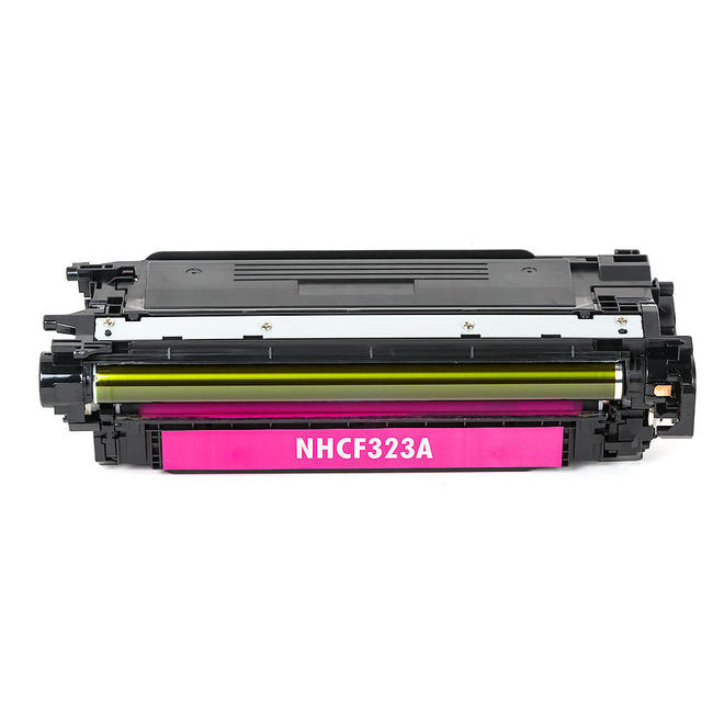 HP CF323A M Color LaserJet Enterprise Flow MFP M680z HP 653A CF323A New Compatible Magenta Laser Toner Cartridge